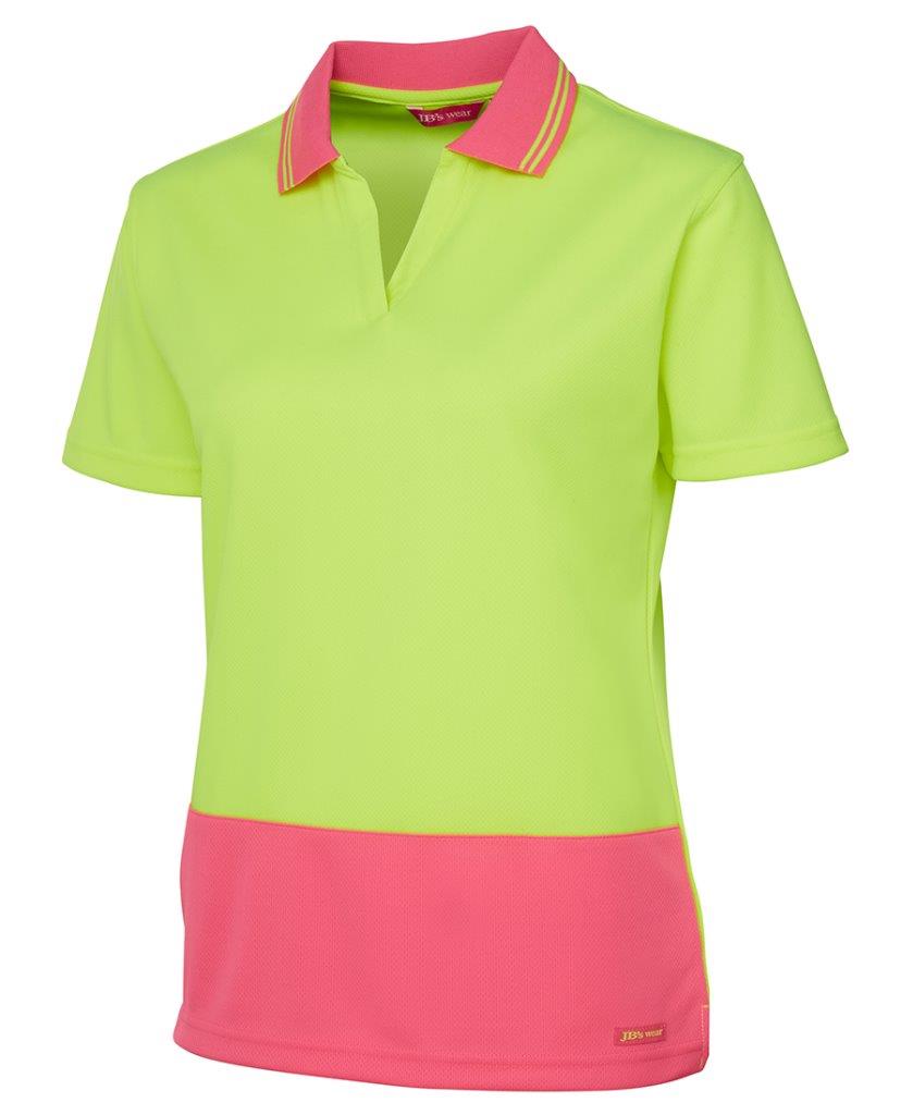 ladies hi vis polo
