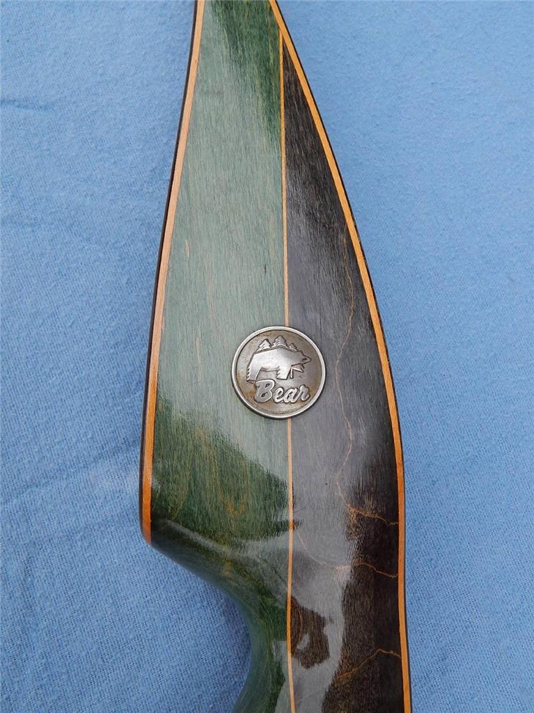 Fred Bear Grizzly Vintage Recurv Bow 45X lbs Excellent Condition