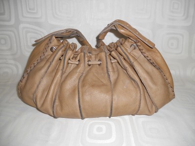 Hobo Slouch Bags on Kenneth Color Medium Leather Hobo Handbag Slouch Shoulder Bag Ebay