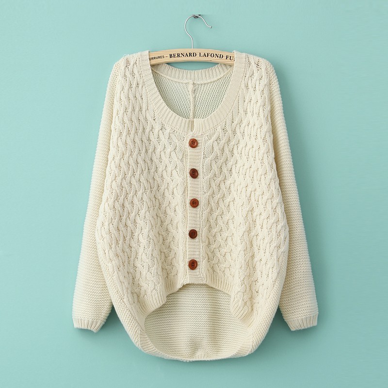 2013 Autumn Retro sleeve elbow patch leather knit cardigan sweater coat