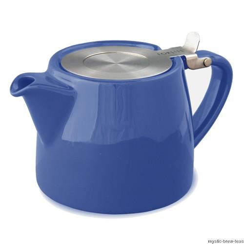 SUKI MARINE/BLUE TEAPOT + 100 GRAMS OF LOOSE LEAF TEA eBay