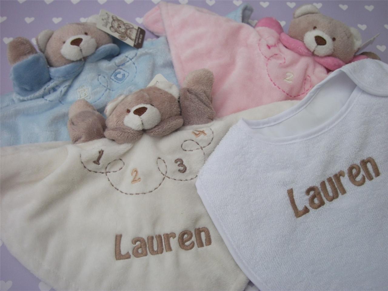 personalised snuggle teddy