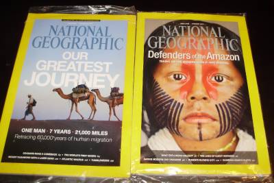 Details about National Geographic Magazines-Mint Plastic-Dec/13 & Jan