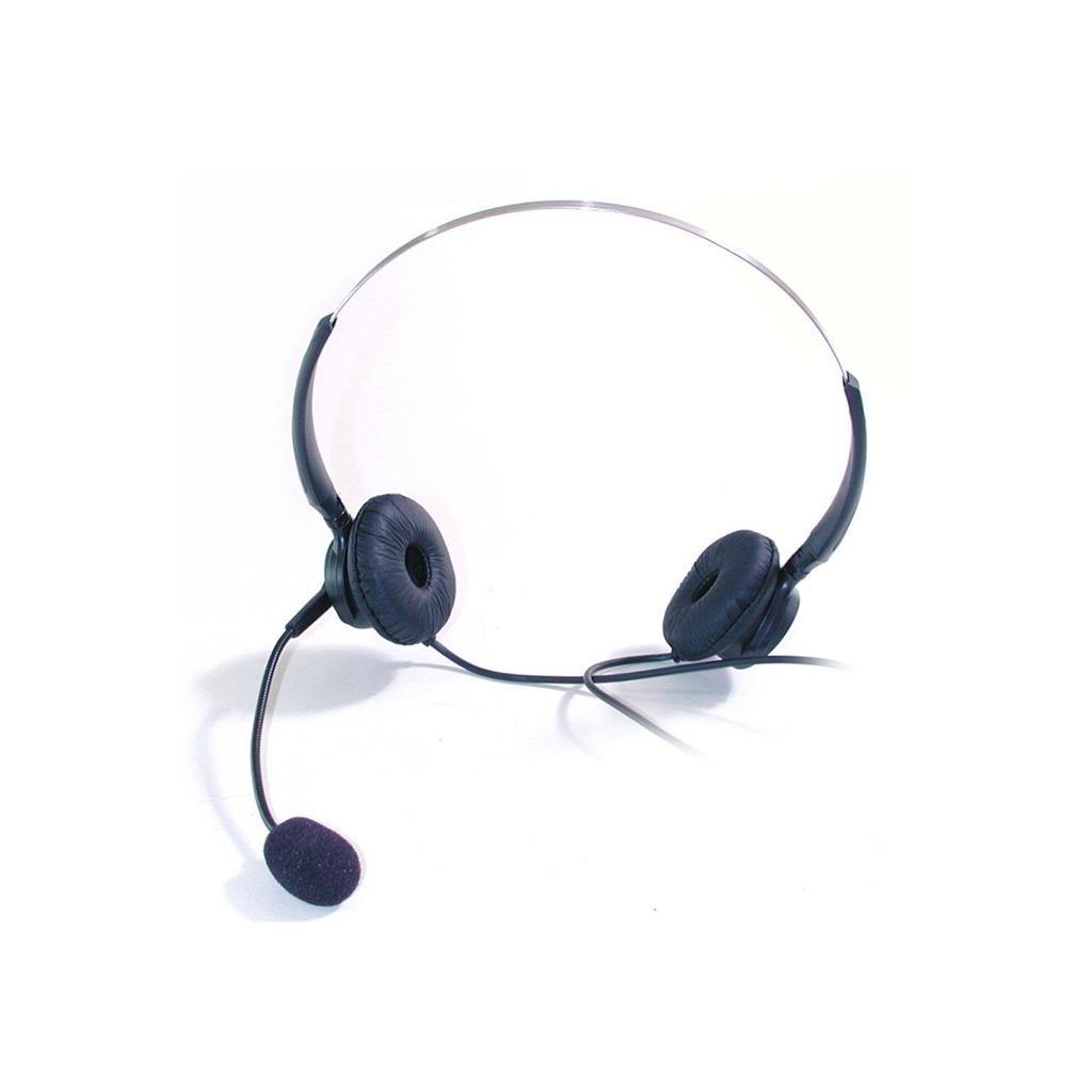 3000NC RJ11 Binaural Telephone Headset with Noise Cancelling Microphone eBay