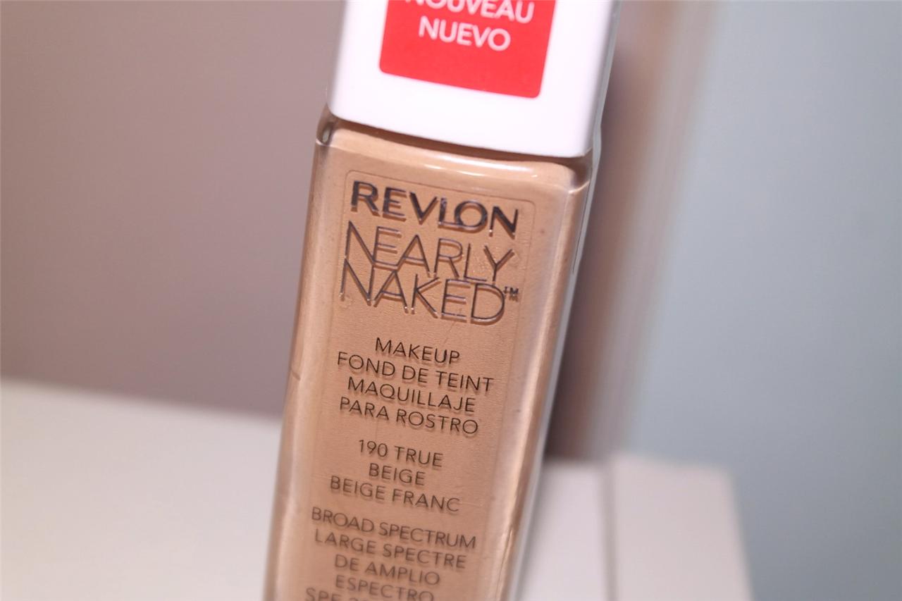 Revlon Nearly Naked Liquid Makeup Foundation Broad 