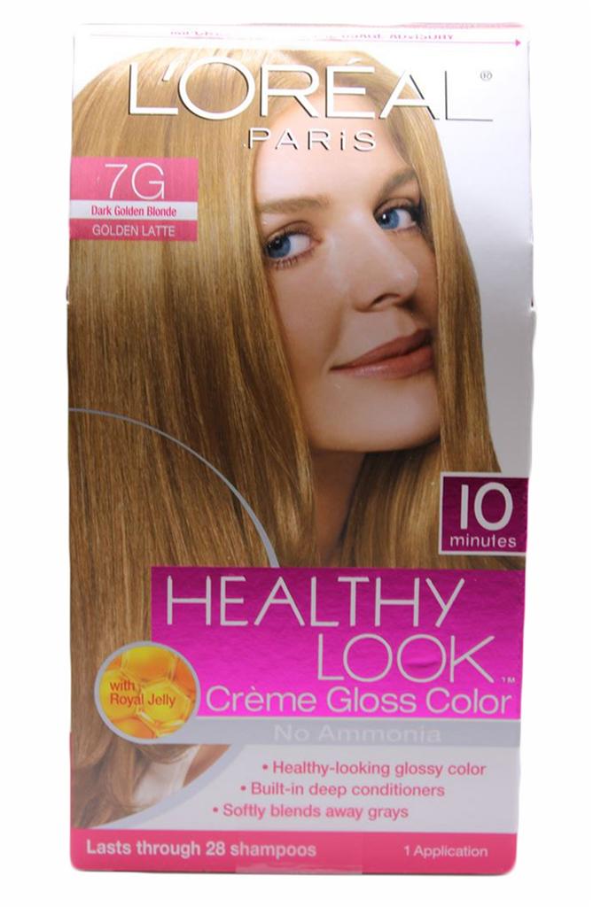 LOREAL HEALTHY LOOK CREME GLOSS HAIR COLOR NO AMMONIA- YOU CHOOSE THE