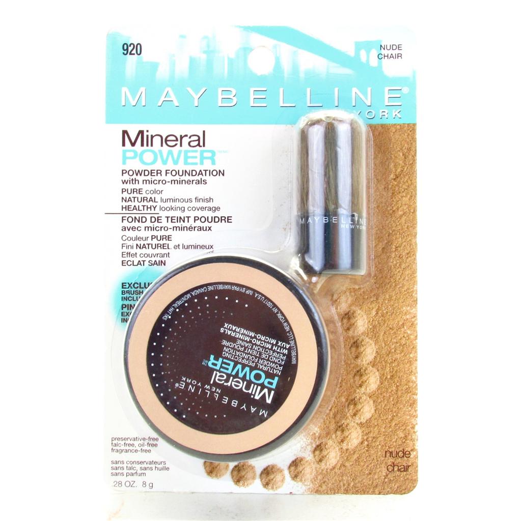 MAYBELLINE MINERAL POWER POWDER FOUNDATION WITH MICRO MINERALS YOU