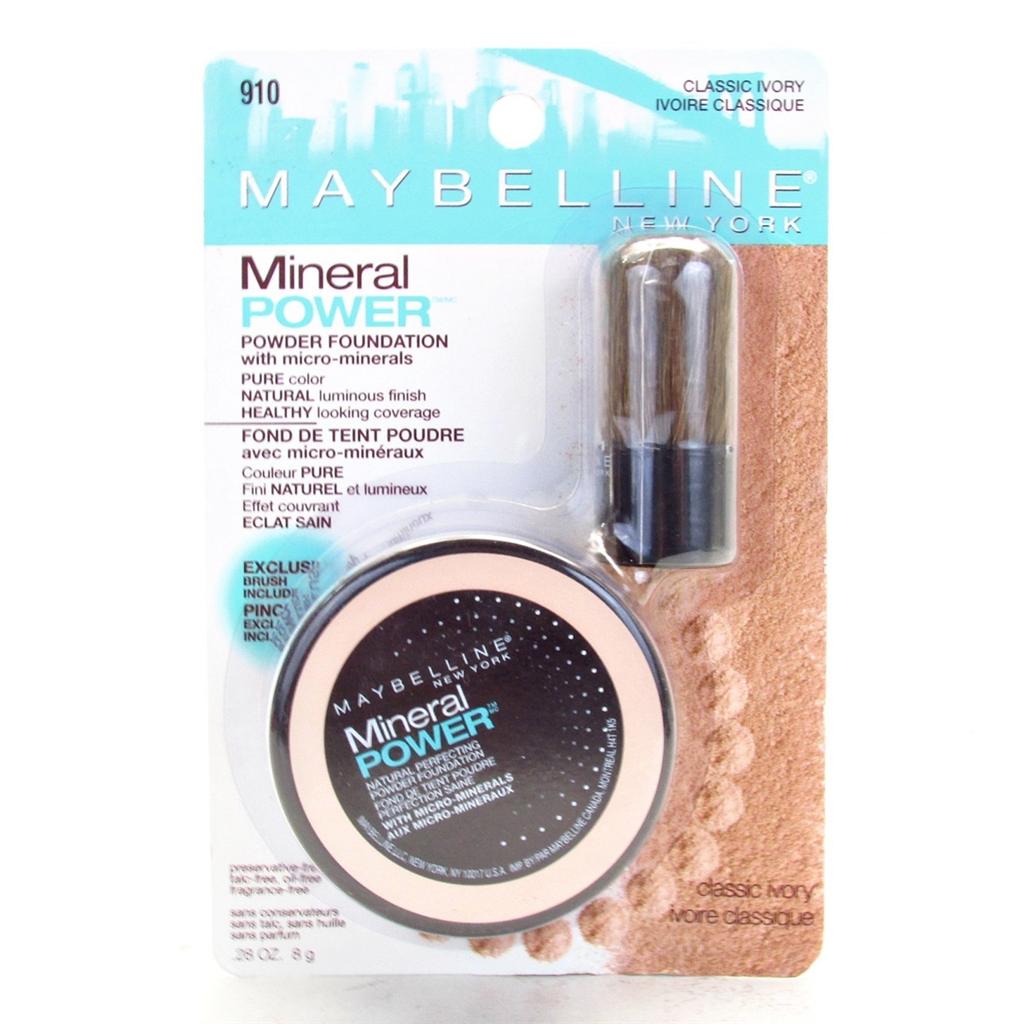 MAYBELLINE MINERAL POWER POWDER FOUNDATION WITH MICRO MINERALS YOU CHOOSE SHADE eBay