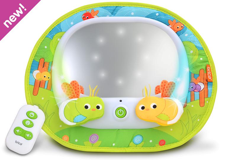 Brica Baby InSight Magical Firefly Auto Mirror remote control,back