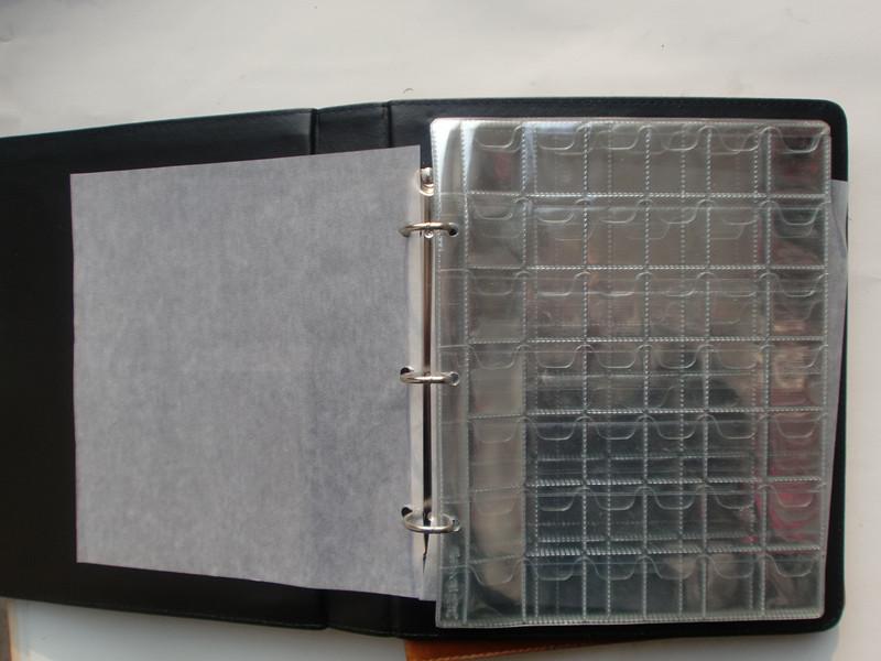 Luxury Coin Album Binder 3Ring+10 Mixed(45 35 30mm)Coin Pages Holders