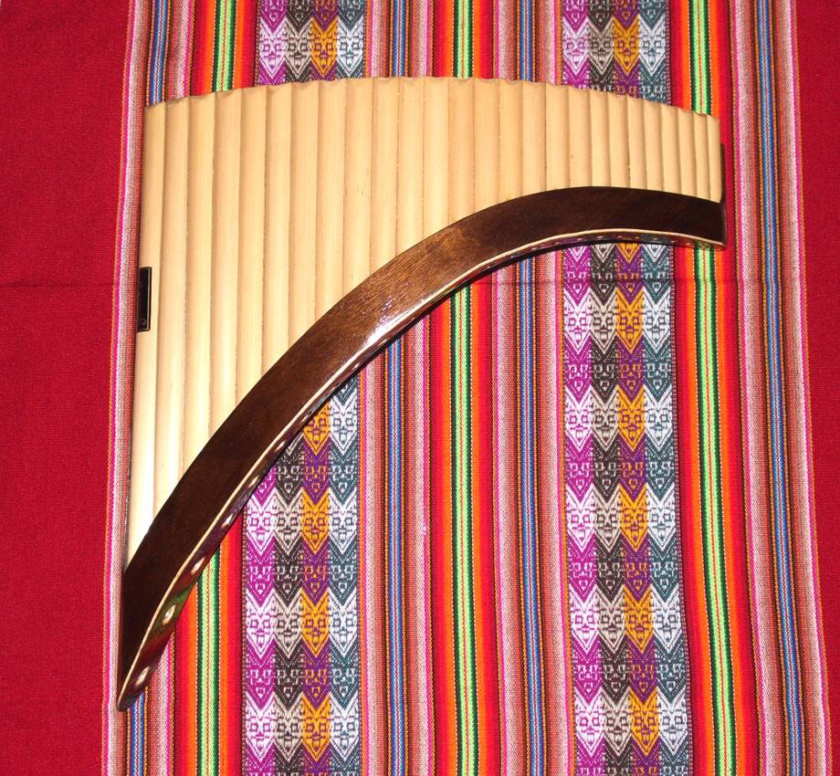PROFESSIONAL ANTARA ANDEAN PAN FLUTE FROM PERU 26 PIPES