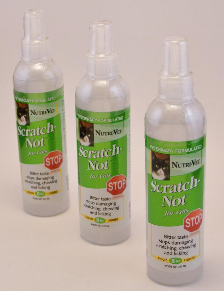 ScratchNot Bitter Spray For Cats 8oz Furniture Biting Chewing Injuries