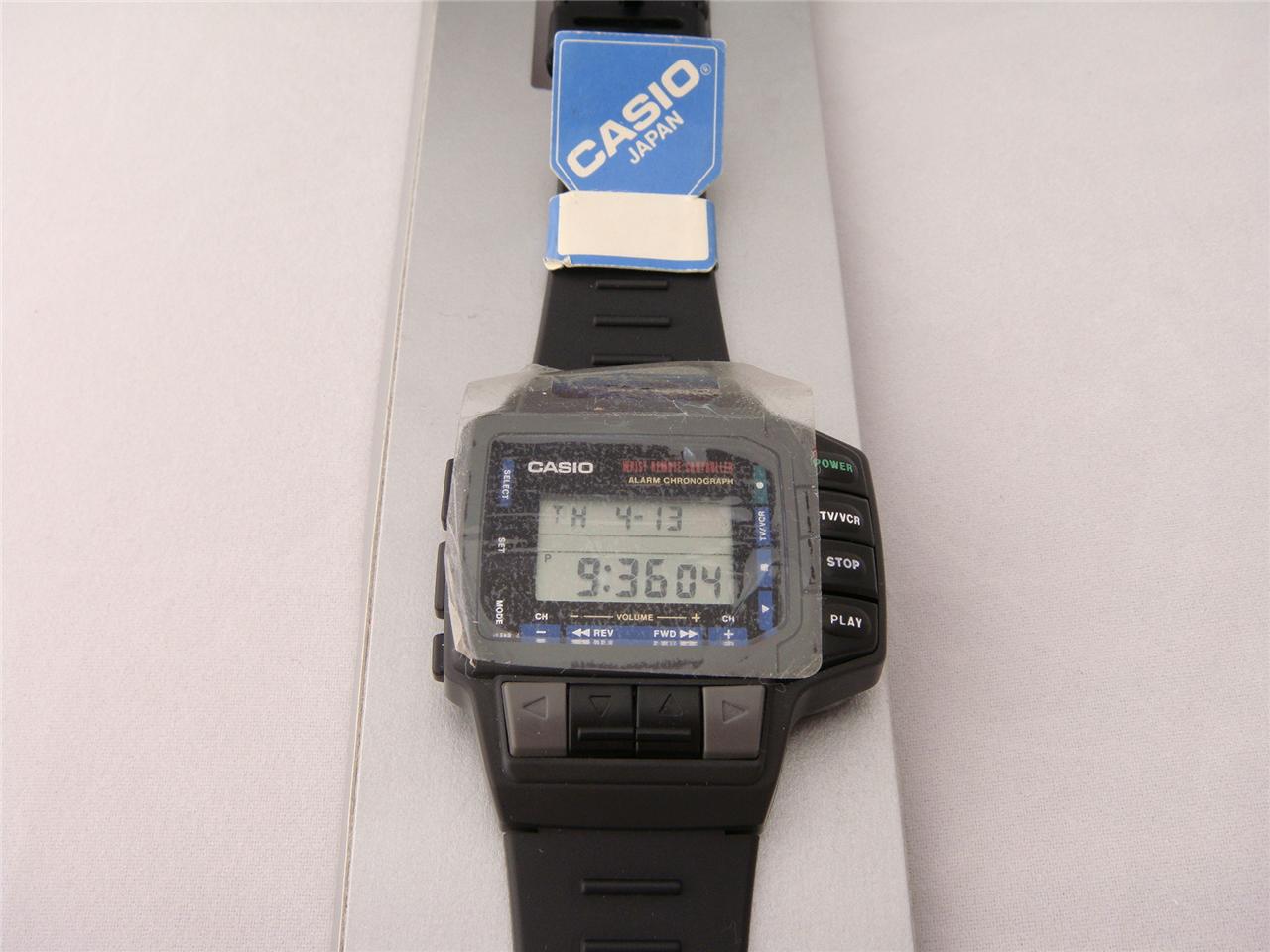 Vintage 1992 NOS Casio CMD10 module 1028 Wrist Remote Control Digital