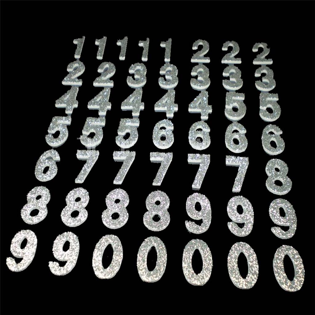 Wholesale Party Numbers Crafts Foam 3D Self Adhesive Craft Number