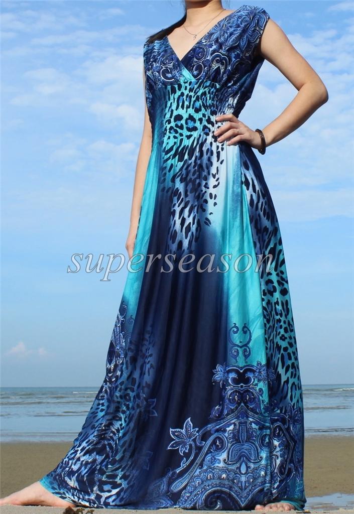 ... Leopard Plus Size Bridesmaid Party Long Evening Maxi Dress 5X AU 34 36