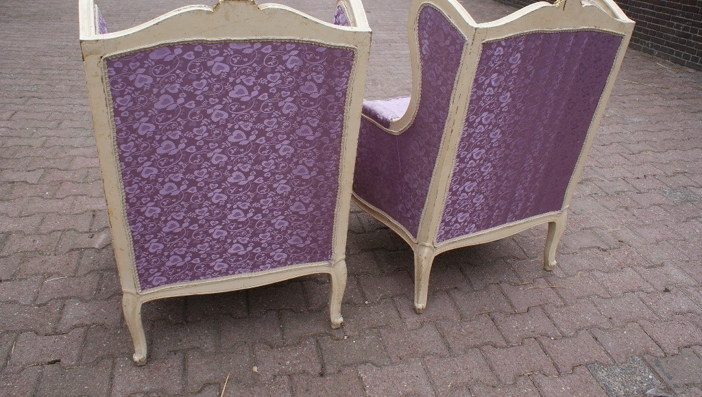 PAIR OF ANTIQUE (1900) FRENCH LOUIS XVI CHAIRS eBay