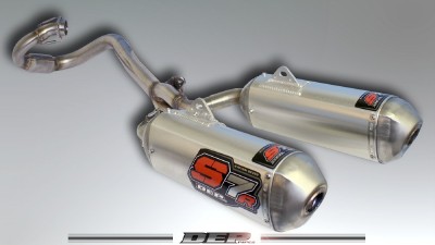 2013 Honda crf450r dual exhaust