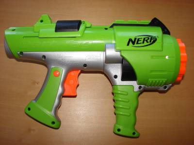 nerf green darts