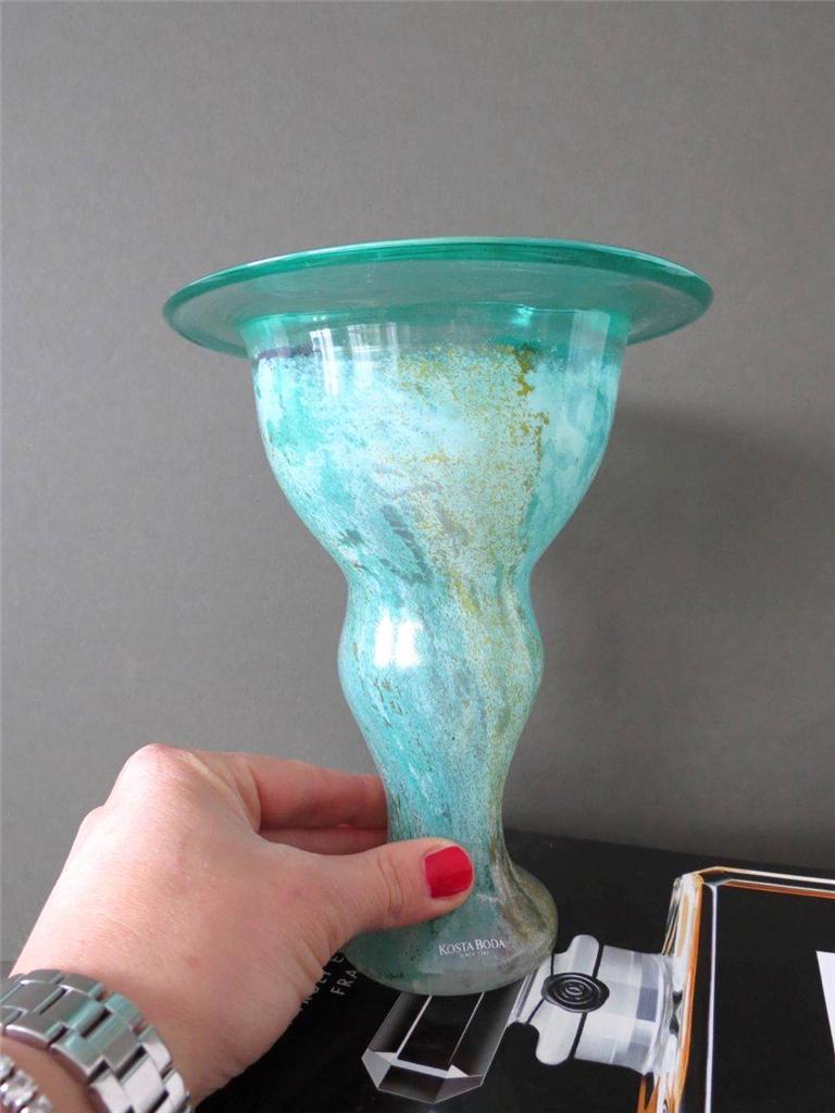 Vintage Kosta Boda Glass Vase Kjell Engman Artist Collection 49511 eBay