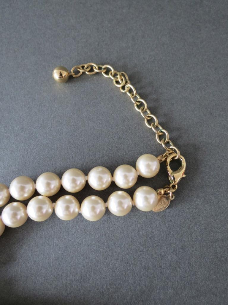 Vintage Joan Rivers Faux Pearl Necklace eBay