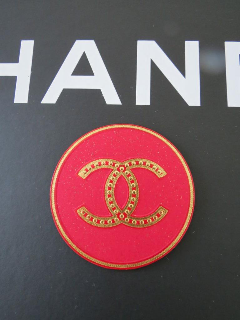 Authentic Chanel Logo CC Sticker New Collection | eBay