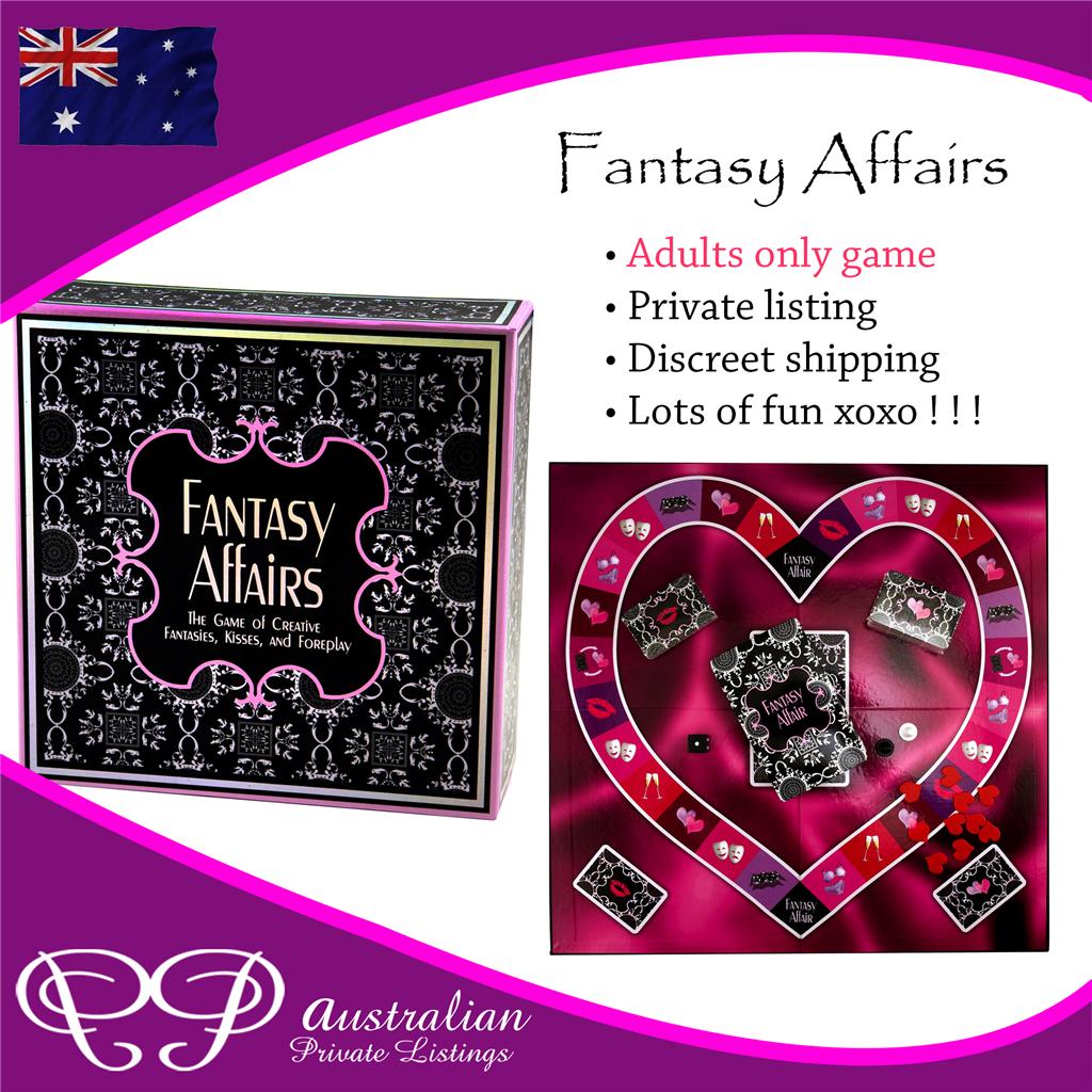 Fantasy Affairs Adult board game " highly seductive " top selling