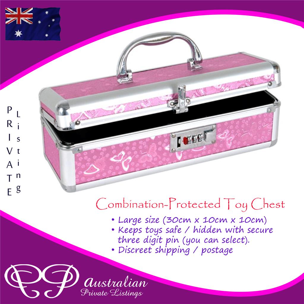 LOCKABLE VIBRATOR SAFE BOX for Adults to keep toys & vibes unisex