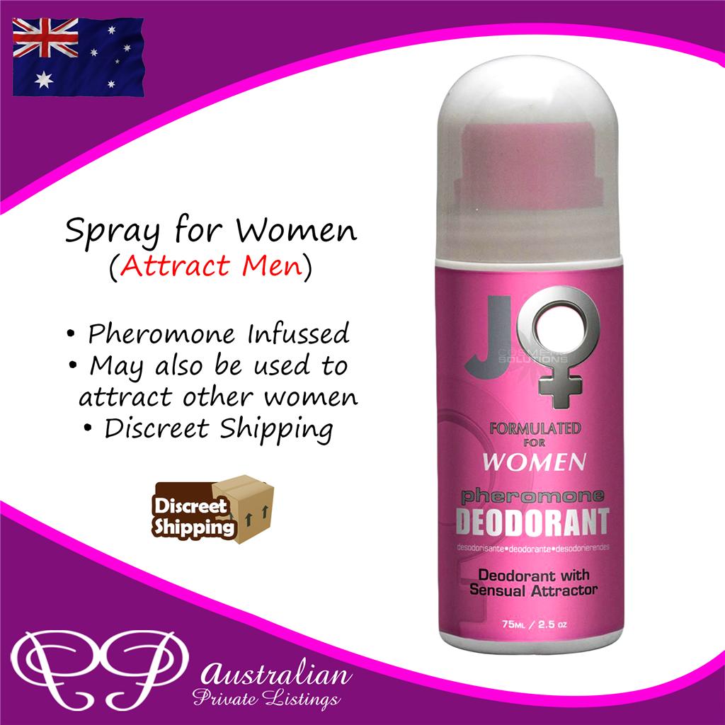 Pheromone Deodorant Sex RollOn Spray for Women Girls to attract Men