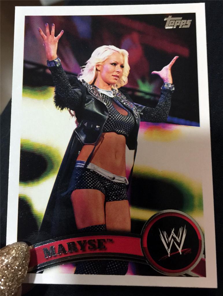WWE DIVA MARYSE OUELLET DIRECT! RING GEAR WORN IN MANY WWE RAW MATCHES