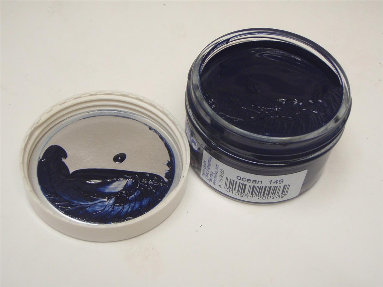 suede leather polish blue