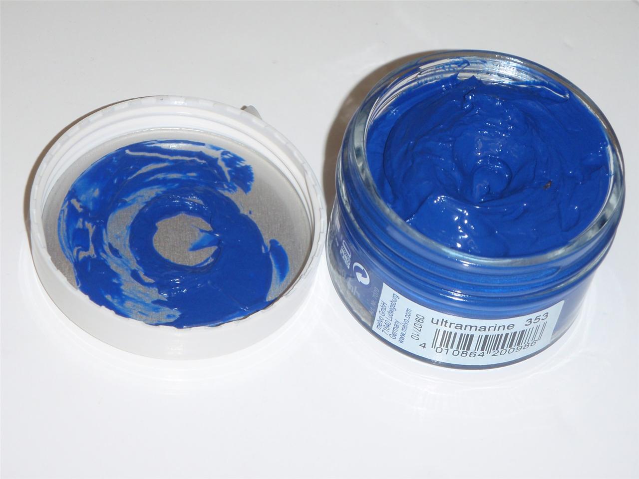 pale blue shoe polish