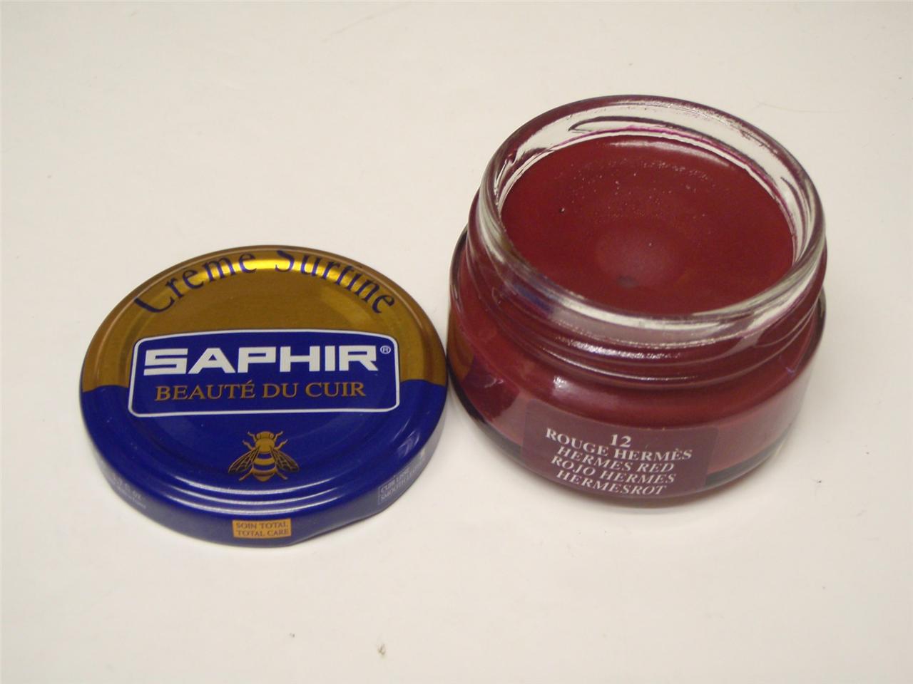 colored leather polish