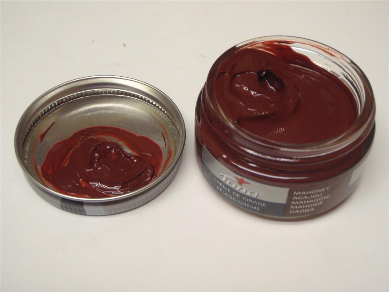 colored leather polish