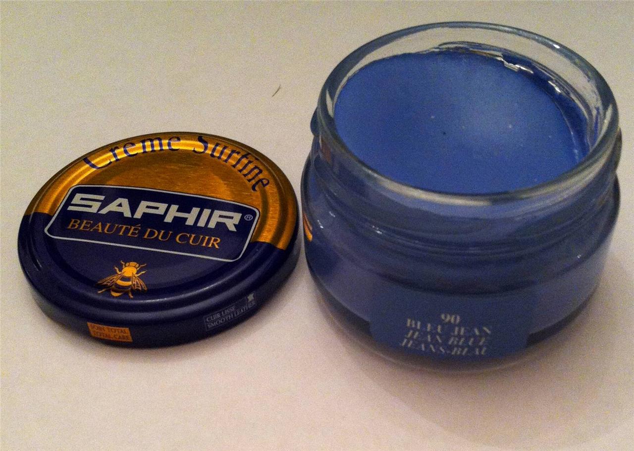 saphir leather polish