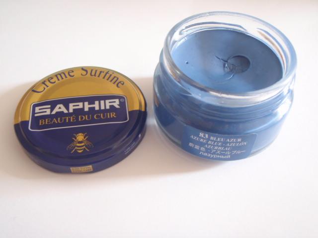 saphir leather polish