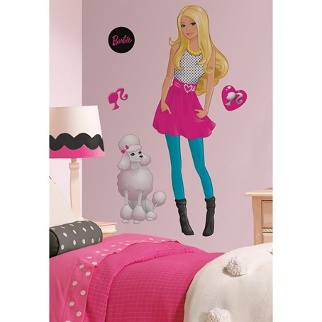 BARBIE DOLL WALL DECALS - BiG Room Decor Sticker Sets Bedroom Decorations CHOOSE | eBay