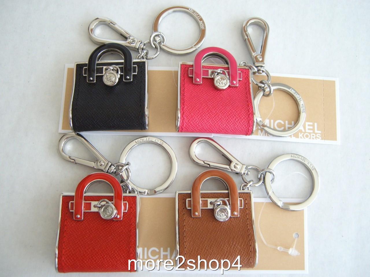NWT Michael Kors Hamilton Metal Mini Purse Key Fob Key Charms Color *Your Choice | eBay