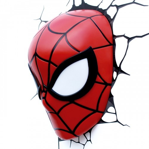 Marvel Avengers Superhero Spiderman Mask 3D Deco Art Wall Night Light NIB eBay