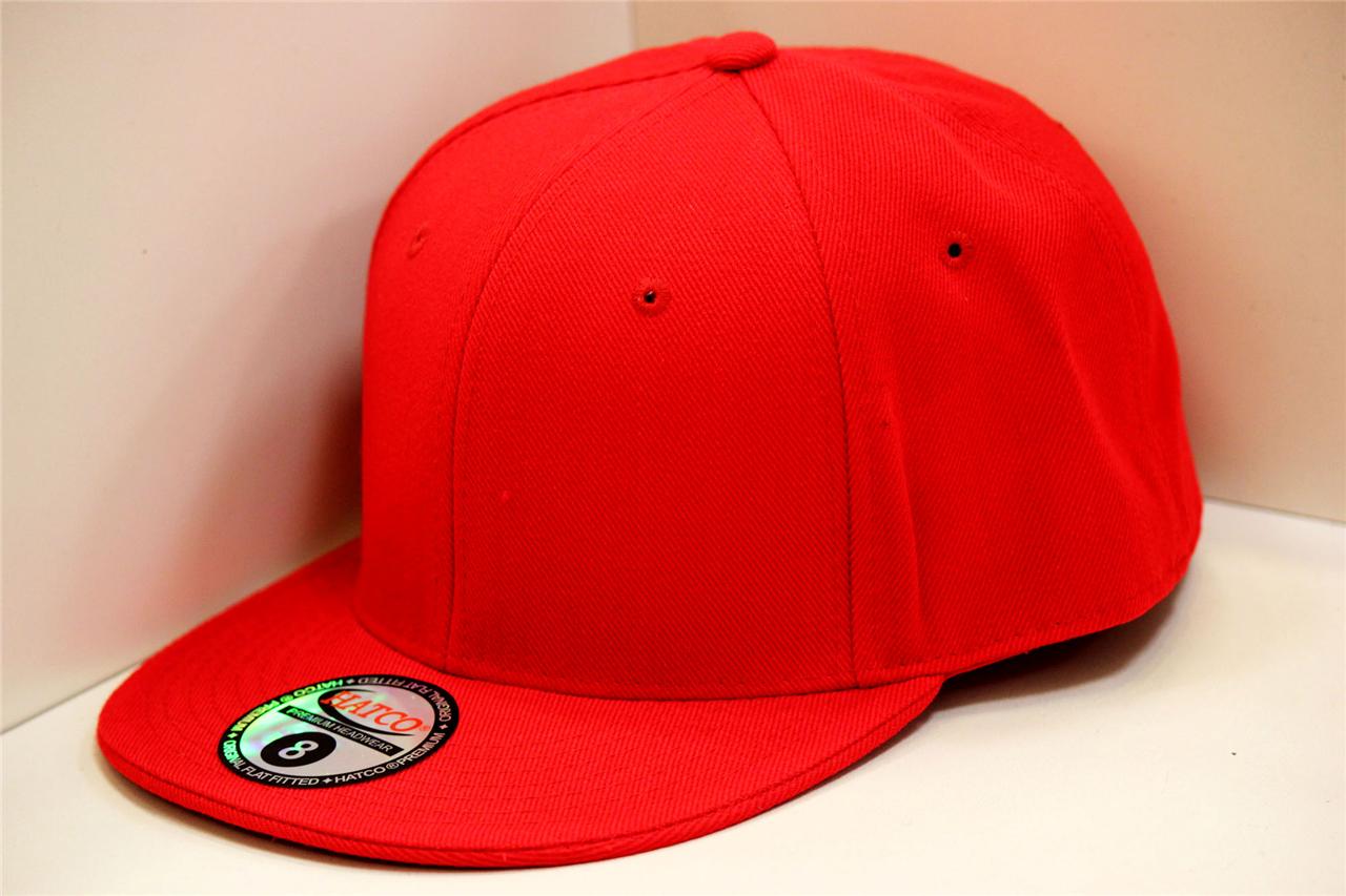 NEW BEST TOP QUALITY HATCO PLAIN SOLID BLANK FITTED HAT ALL COLORS ALL