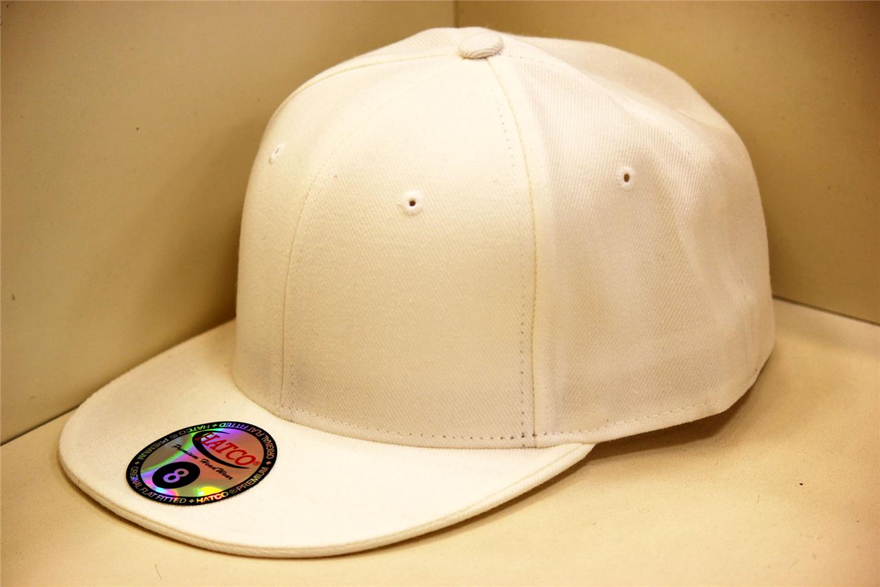 NEW BEST TOP QUALITY HATCO PLAIN SOLID BLANK FITTED HAT ALL COLORS ALL