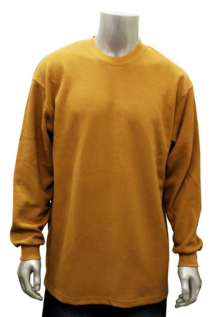heavyweight waffle thermal shirt