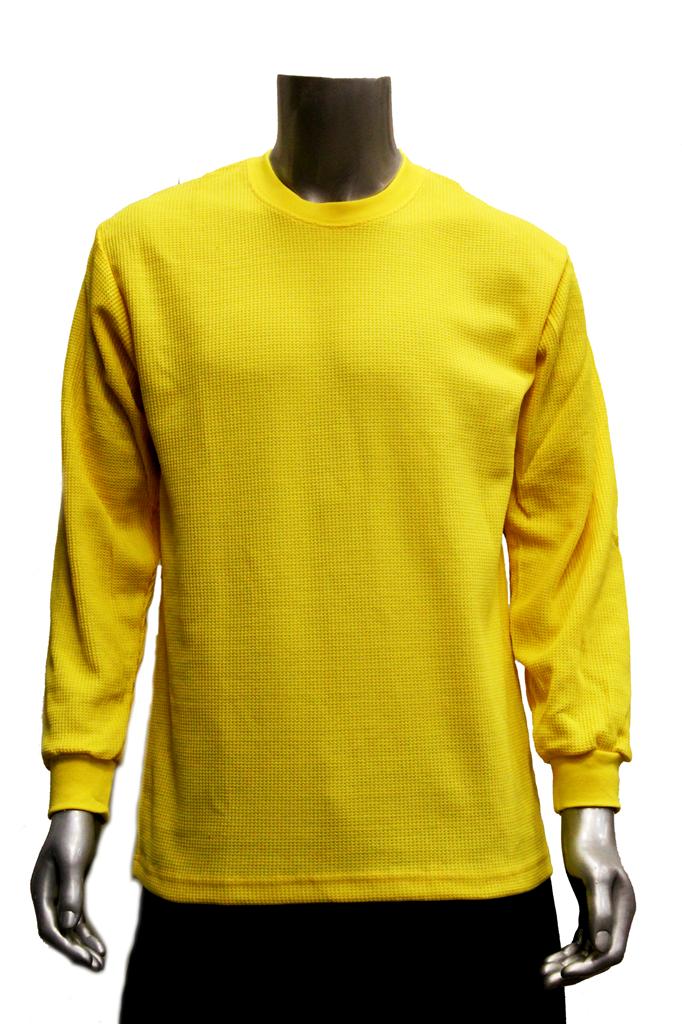 heavyweight waffle thermal shirt