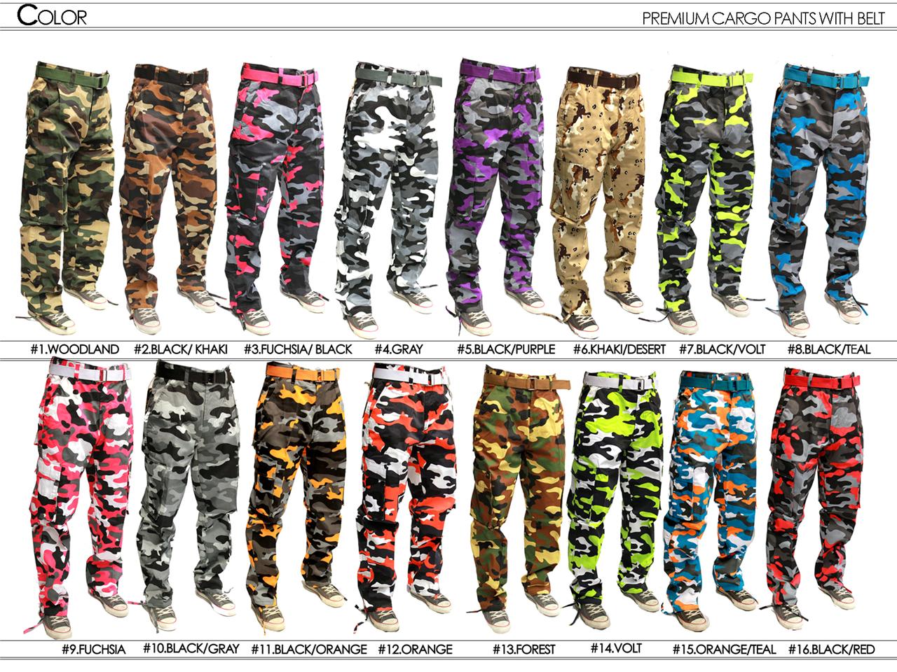 colorful cargo pants