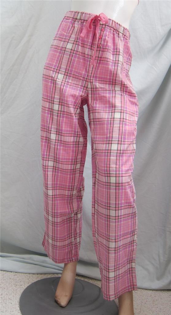 pink plaid pants womens