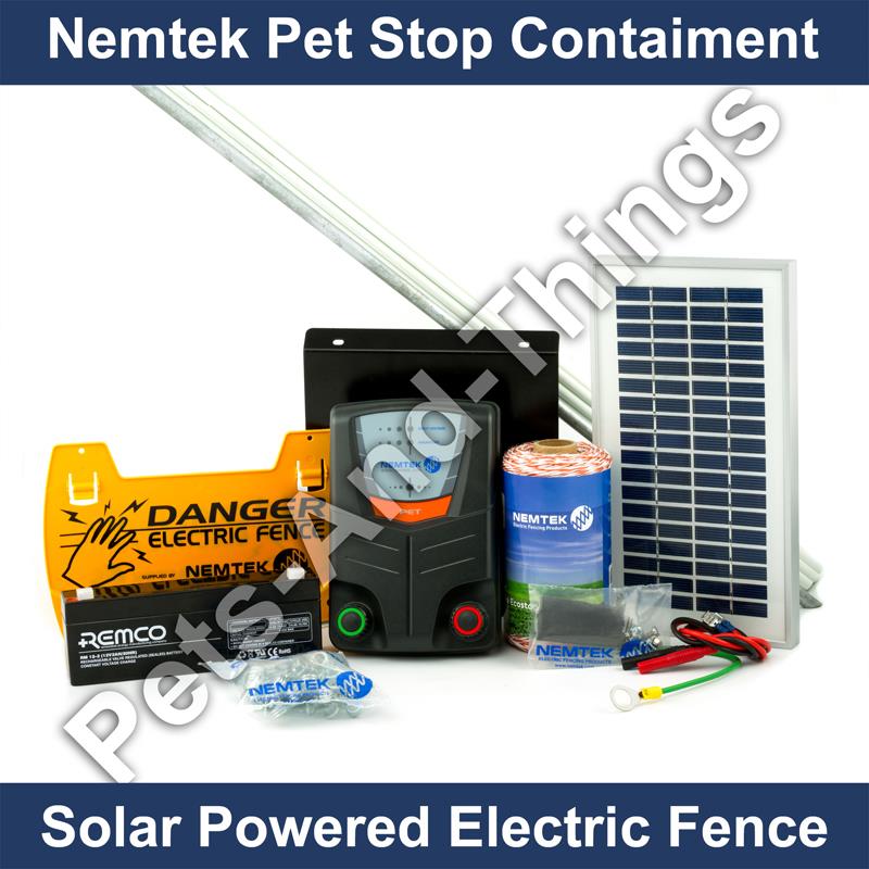 Nemtek Petstop Electric Dog Fence Dog Containment Fencing Electronic