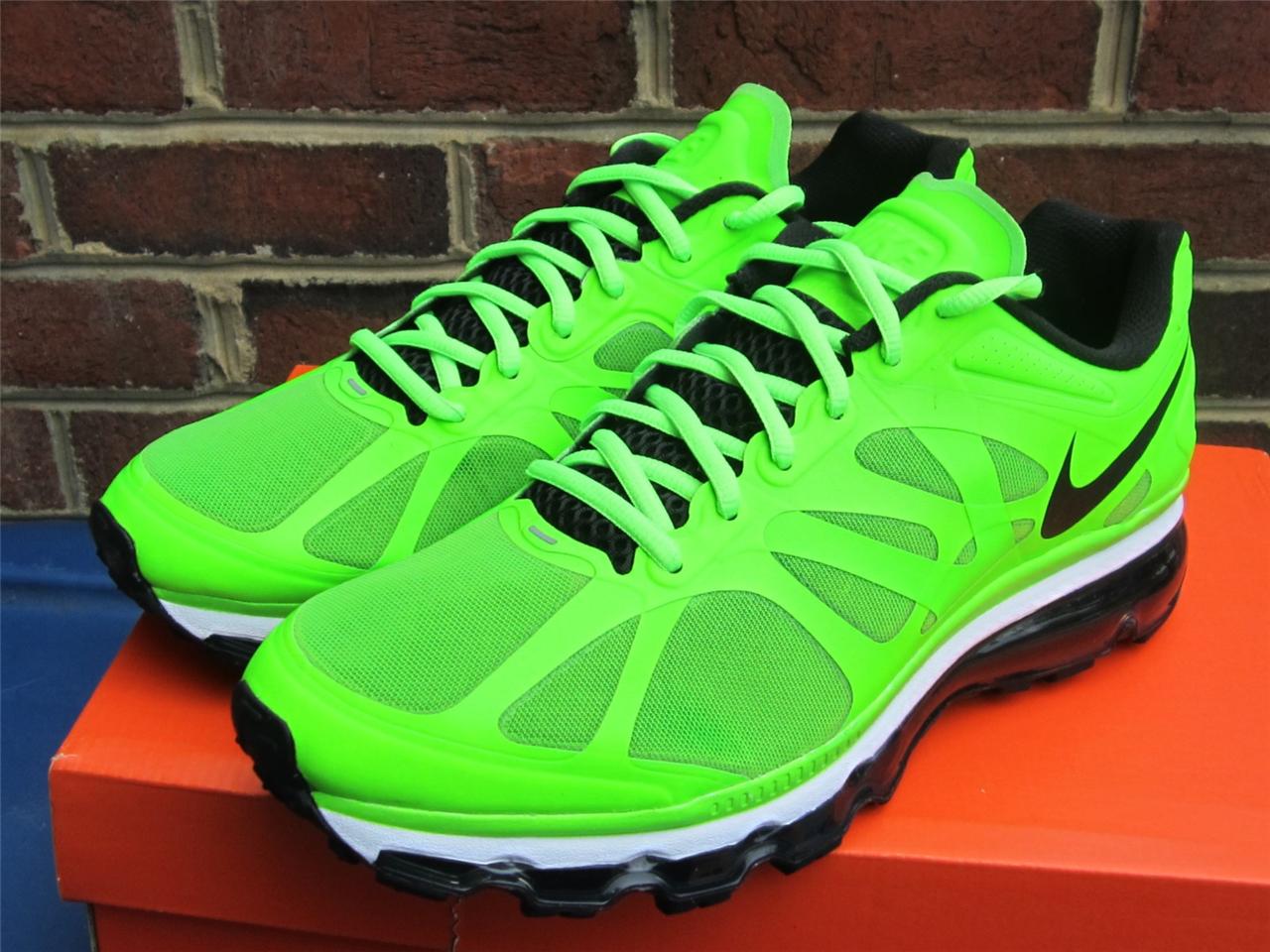 nike air max black green white
