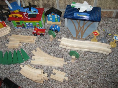 Imaginarium Wooden Train Track Layouts