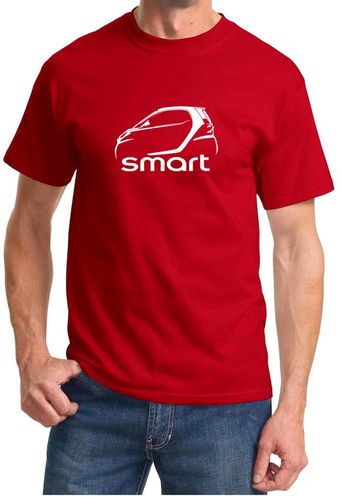 Smart Fortwo Oldtimer Outline Design T-Shirt NEU - Bild 10 von 14