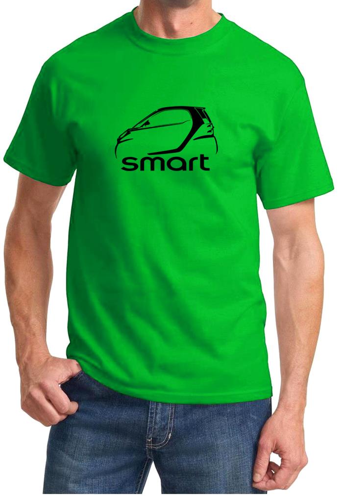 Smart Fortwo Oldtimer Outline Design T-Shirt NEU - Bild 6 von 14