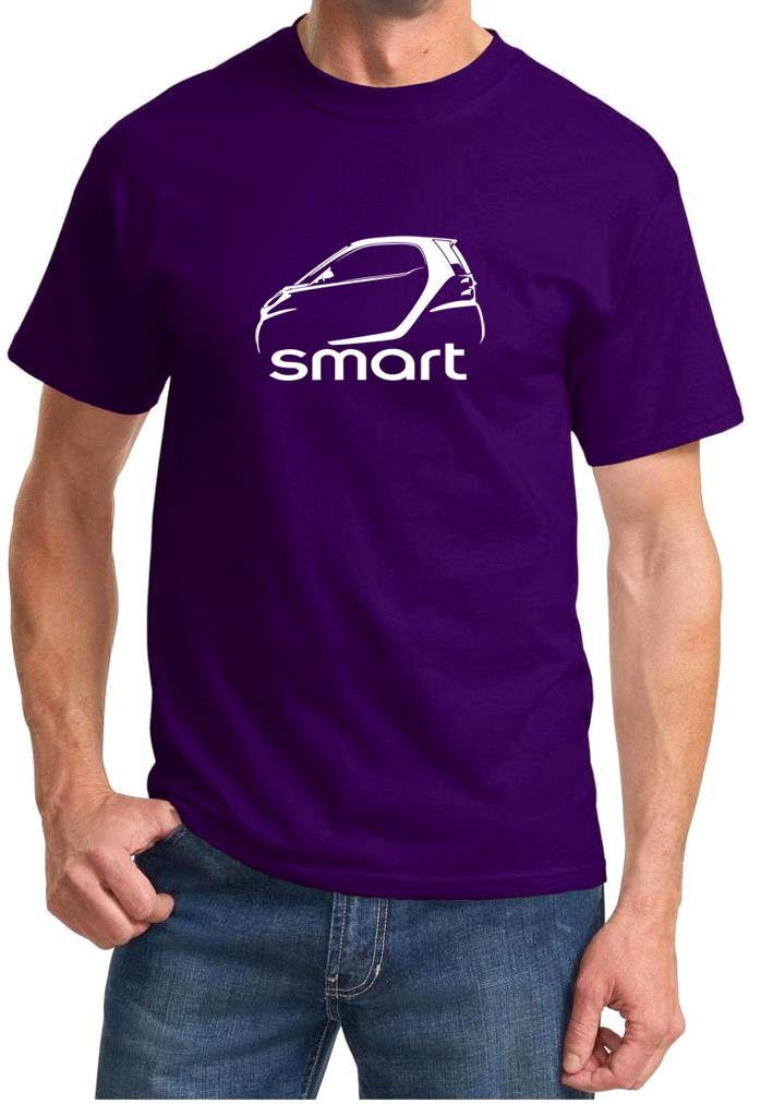 Smart Fortwo Oldtimer Outline Design T-Shirt NEU - Bild 11 von 14